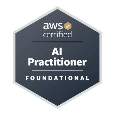 AWS Certified AI Practitioner badge