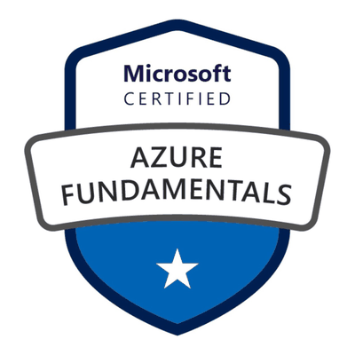 Microsoft Certified: Azure Fundamentals badge